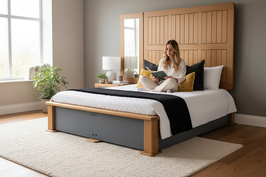 The Windermere Oak Low Platform Bed