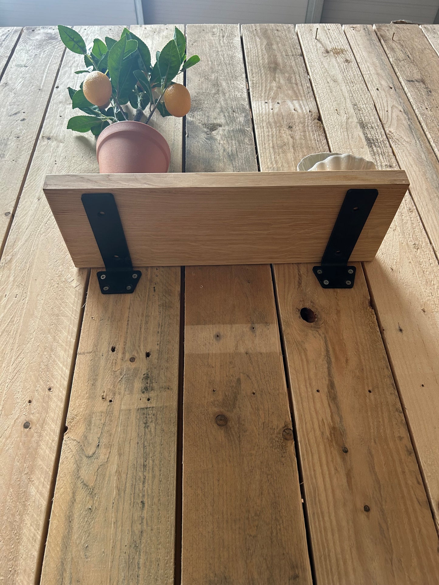 Solid Natural Oak Shelf